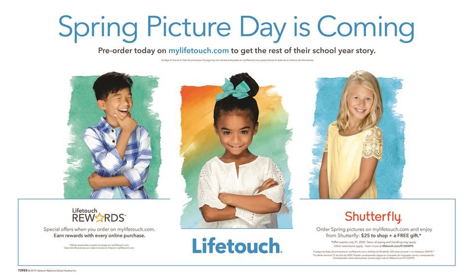 Spring Picture Day is Coming Flyer Spring Picture Day is Coming Flyer